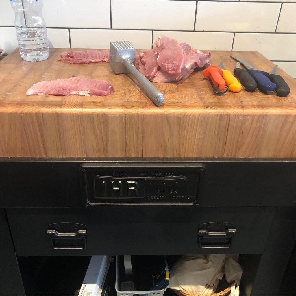 Butchers block blocks island table trolley Australia